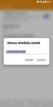 Vyberete možnost Více. Dále zvolíte SMS. 6.