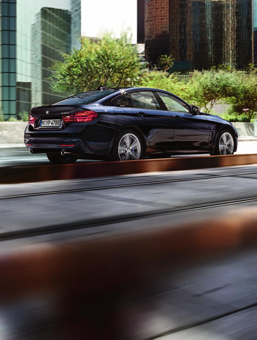 BMW řady 4 Gran Coupé Ceny a výbava Stav: Červenec 2016 Radost z jízdy BMW ŘADY 4 GRAN
