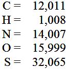 mass = 5803,637648 Principal ion nejintenzivnější ion