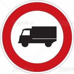 6 t MIMO DOPRAVNÍ OBSLUHU Je-li na značce pod symbolem nákladního automobilu uvedena jiná hodnota celkové hmotnosti (uvádí se v tunách), platí značka pro vozidla o celkové hmotnosti převyšující tuto