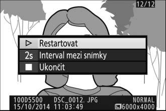 Po skončení prezentace se zobrazí dialog, který můžete vidět na obrázku vpravo.