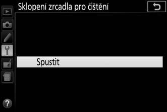 Manuální čištění Není-li možné odstranit cizí objekt z obrazového snímače pomocí položky Čištění obrazového snímače v menu nastavení (0 338), vyčistěte snímač manuálně níže popsaným postupem.