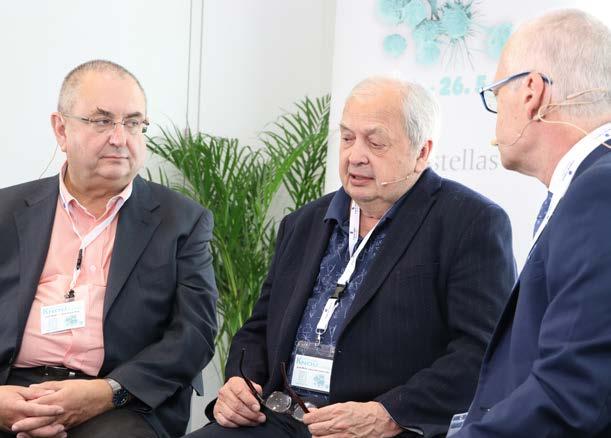 com Obr. 4. Prof. MUDr. Roman Prymula, Ph.D., náměstek pro léčebnou péči Ministerstva zdravotnictví ČR, prezentuje datové podklady pro plánování správné péče a predikci počtu pacientů řešených v multioborových týmech Fig.