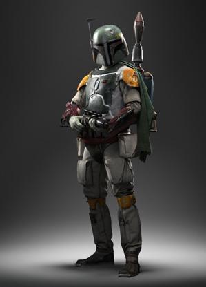 Boba Fett Legendární nájemný lovec Boba Fett není muž mnoha slov.