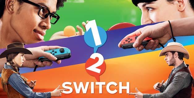 POSTAVTE SE K SOBĚ ČELEM A 1-2-SWITCH!