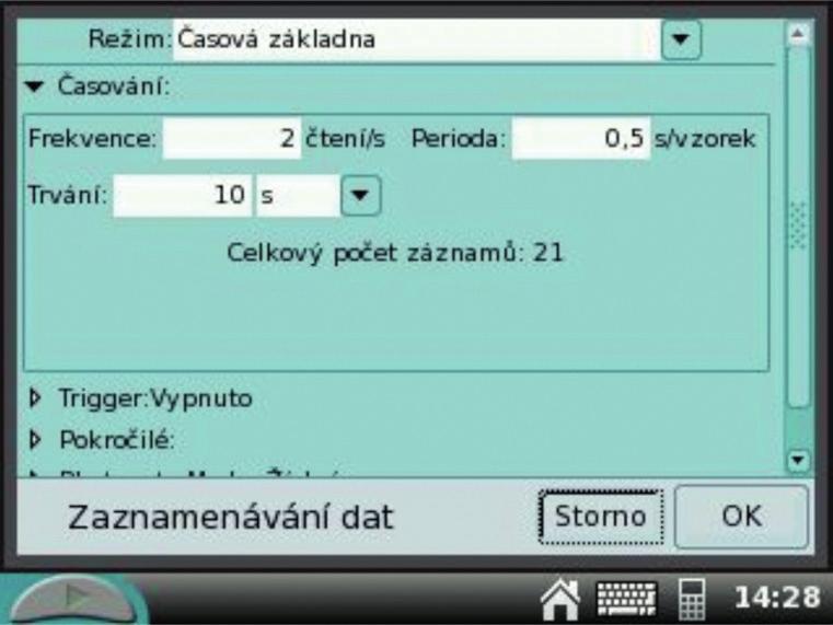 7 Konduktometrickou celu je nezbytné před experimentem kalibrovat. Kalibraci provádíme jednobodově za pomoci roztoků o definované měrné vodivosti.