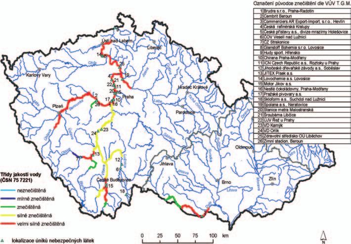 ného Českým hydrometeorologickým ústavem v ročním sezónním cyklu.