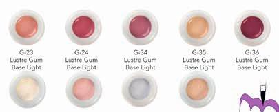 Lustre Pastes NF Gum shades (877088)