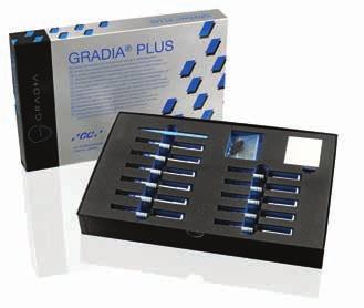 GC GRADIA PLUS GRADIA PLUS Layer Set 901048: 5x Gradis Plus Opaque 2ml (O-Base, OA, OB, OC, OD), 14x Gradia Plus Paste Heavy Body 3,3ml (HB-DA1, HB-DA2, HB-DA3, HB-DA3.