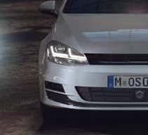 5d (W5W, WY5W, W16W) Plná modernizace na LED snadno a legálně Čelní světlomety LEDriving dodávají modelu VW Golf VII naprosto jiný vzhled.