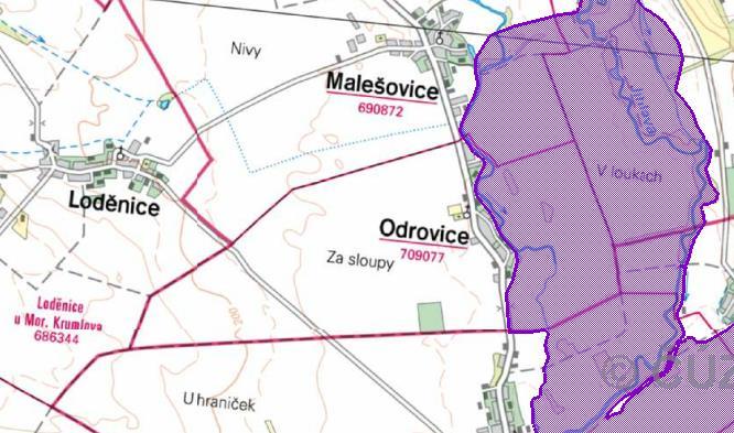 Podle geomorfologického členění patří obec do subprovincie Vněkarpatské sníženiny, geomorfologického celku Dyjsko-svratecký úval.