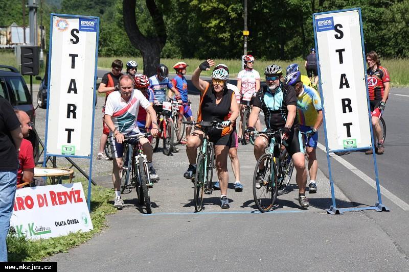 ročník - rok 2012 PROPOZICE GIRO DI REJVÍZ 2012 Termín závodu: 16. června 2012 Čas startu: 11:00 - start je po družstvech po minutových intervalech.