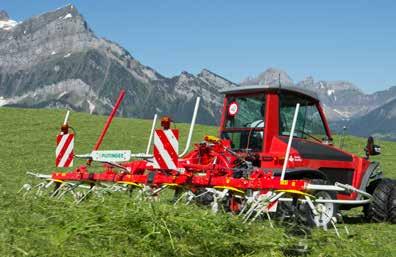 nebo s traktory nižších výkonových tříd n Pracovní záběry 2,20 m, 2,62 m a 3,04 m.