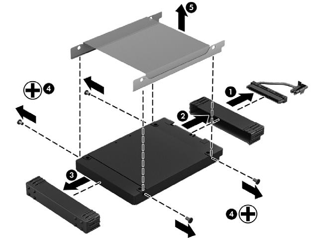 Používání nástroje HP 3D DriveGuard (pouze vybrané modely) Systém ochrany pevného disku HP 3D DriveGuard chrání pevný disk tím, že zaparkuje pevný disk v