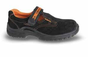 7247B 839 Kč 654 Kč Kožené sandály perforované, ocelová špička boty, elastická vložka do bot odolná proti propichu 7200BKK 898 Kč 1.