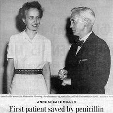 PENICILLIN V roce 1927 Sir A. Fleming nechal růst na miskách čistou kolonii Staphylococcus aureus, když mu zkontaminovala.