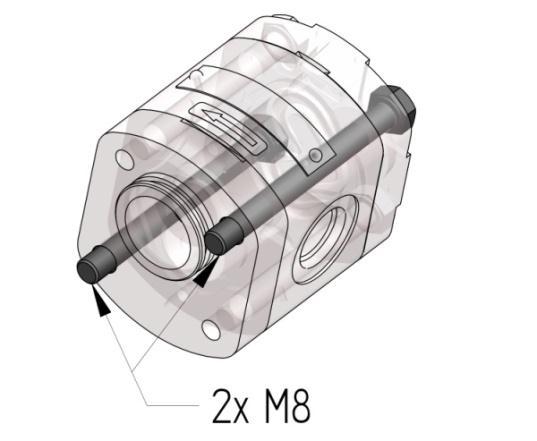 Musí být zaručeno, že množství oleje v hydraulickém obvodu nepoklesne pod hodnotu, při které dochází v oblasti vstupní větve k víření oleje, nasávání vzduchu a stoupnutí teploty nad povolenou mez.