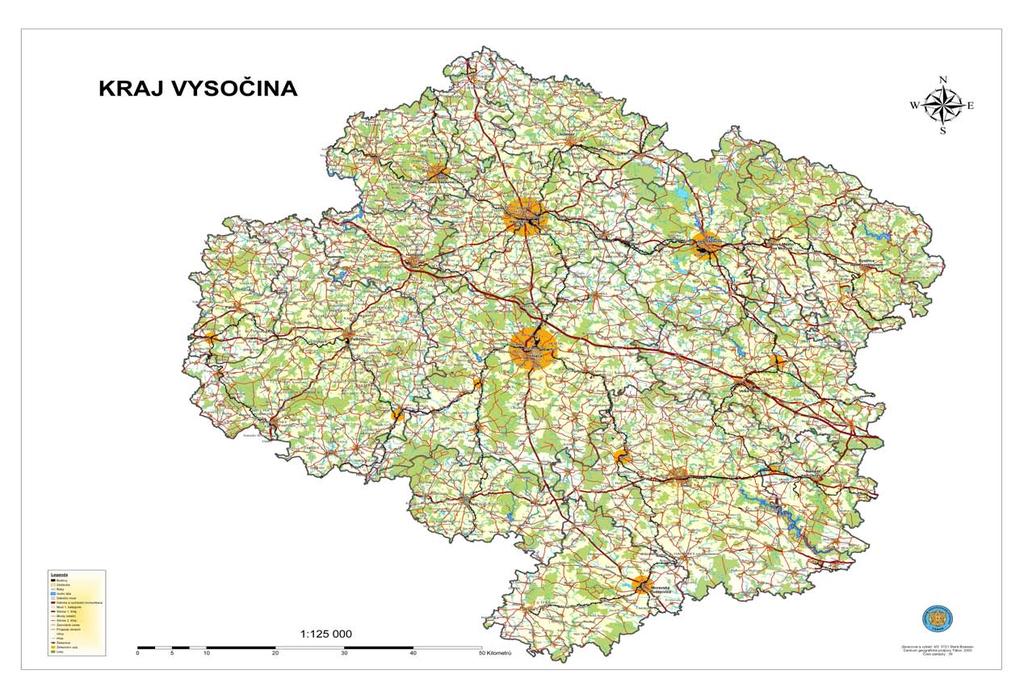 DISLOKACE VOJENSKÝCH ÚTVARU A ZAŘÍZENÍ na území kraje Vysočina KRAJSKÉ VOJENSKÉ VELITELSTVÍ JIHLAVA VZ 6032 VeSPod ZÁSOBOVACÍ ZÁKLADNA DOBRONÍN VZ 1337 Dislokační místo ZM