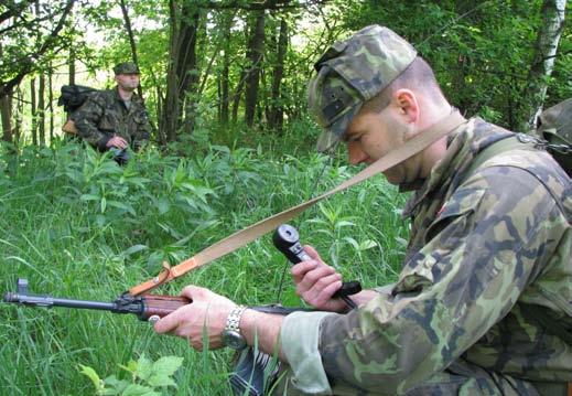 2009) pěší rota ve VVP Březina a Libavá (6.