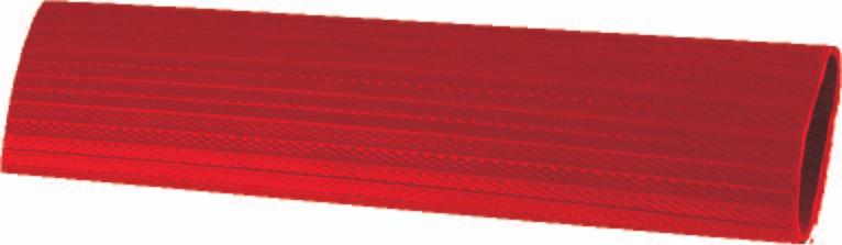Tlaková hadice pro kapaliny a vzduch - zploštitelná - C až +0 C : (voda : ) EN ISO I Vysocepevnostní textilní vlákna z polyester-polyamidu, zapouzdøená do zesílené vrstvy, èímž je dosažena dokonalá