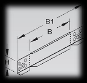 Rozměry Tloušťka včetně materiálu šroubů H x B FLM SKM výška x šířka 6x12 8x16 ks Balení Redukce / koncový díl / (rohový