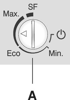 Alarm lze vypnout stisknutím tlačítka vypnutí alarmu (C). Jakmile vnitřní teplota mrazničky klesne na přípustnou hodnotu a již nehrozí nebezpečí zkažení potravin, červená kontrolka automaticky zhasne.