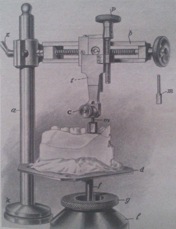 7.Paralelometr Paralelometr je důležitým prvkem při výrobě zásuvných spojů. Začal se používat na začátku 20. století.