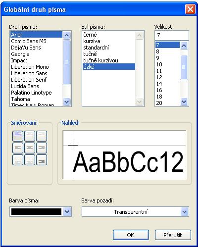 Texty Pozdější zpracování textu je umožněno tlačítkem Shift + dvojitým kliknutím myši na text nebo výběrem nástroje ( Text vložit ) a kliknutím myši na text.