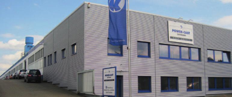 POWER-CAST Ortmann GmbH & Co. KG Industriestraße 68 D-42551 Velbert Spolková republika Německo Fon + 49 (0) 20 51/20 85-0 Fax + 49 (0) 20 51/20 85-50 ortmann@power-cast.