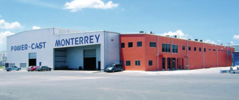 com power-cast monterrey, MEx-Cienega de Flores Al Zn Mexická pobočka byla otevřena v roce 2007 a nabízí tlakové lití hliníku a zinku.