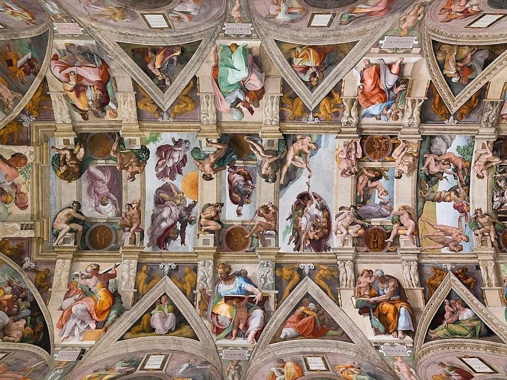 Michelangelo Buonarroti: Stvoření světa.