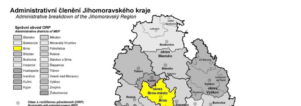 5 BROWNFIELDS VE MĚSTĚ BRNĚ Problematika brownfields se týká celé České republiky, ať už se jedná o malé obce či největší města.