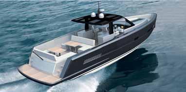 Ponor: 0,81 m Motor: 2x 260 HP Fjord 40 Open Cena: 389 000 EUR bez DPH Fjord 42 Open