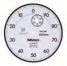 Číselníkové úchylkoměry se zdvihem 30 Série 2 Série 2 Standardní metrické číselníkové úchylkoměry, které nabízí následující výhody: Zdvih vřetene 30. Vnější kroužek ø 57, dělení stupnice: 0,01.