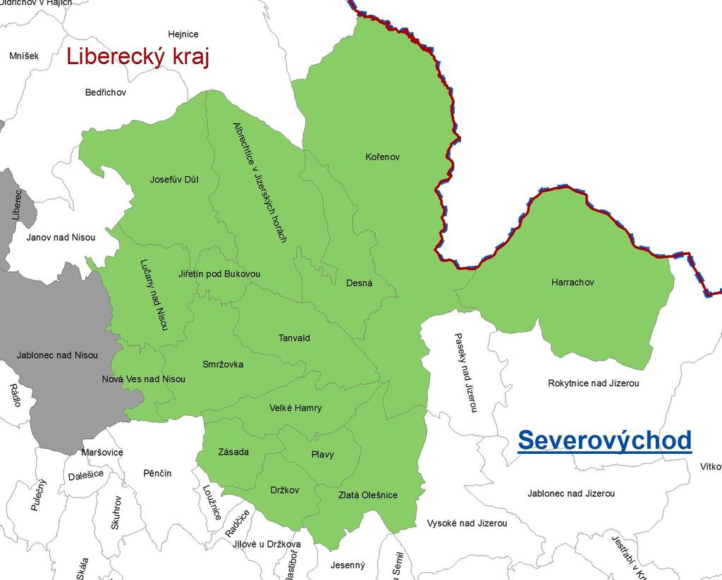 1. Profil sdružení Místní akční skupina Rozvoj Tanvaldska byla založena jako občanské sdružení 18.1.2005 s cílem podpořit rozvoj venkovského regionu v části Jizerských hor na principech partnerství mezi neziskovým a ziskovým sektorem a místními samosprávami tzv.