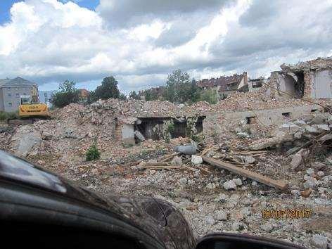 Žižkovy kasárny - demolice Rekonstrukce komunikace Svatotrojická a parkoviště