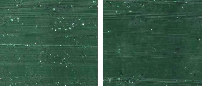 Na této ploše byly naměřeny hodnoty Sa = 0,924 µm a Sz = 5,758 µm. V případě otvoru č. 59 se jedna o skenování plochy, kde se nacházela již dříve zmiňovaná rýha.