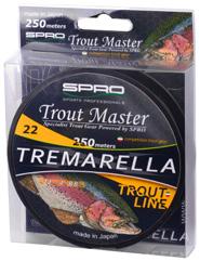 TROUT MASTER MONO Trout Master vlasec je vysoce kvalitní vlasec navržený pro pstruhový rybolov.