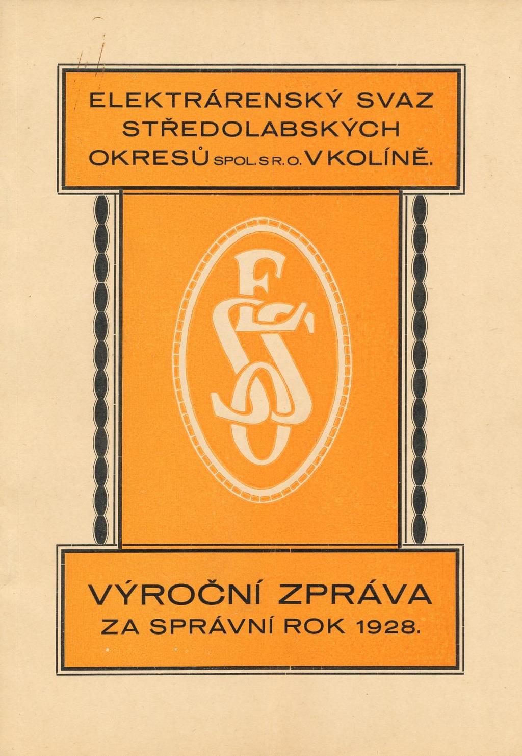 11. prosince 1928 se sešla mimořádná valná hromada Elektrárenského svazu středolabských okresů se sídlem v Kolíně