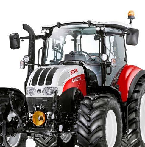 UDĚLEJ SI TO POHODLNÉ: Nové odpružení přední nápravy traktoru Multi dělají i z dlouhé práce opravdovou zábavu, neboť zajišťuje vynikající komfort během jízdy a zvyšuje tažnou sílu při zpracování půdy.