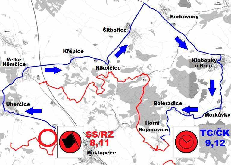 ALLTERNATE ROAD SS 8, 11 STAROVICE