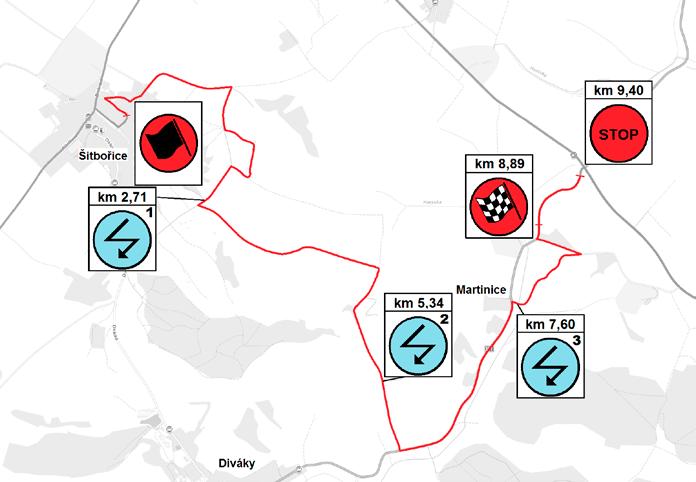 SS 2,5 ŠITBOŘICE SS MAP RZ 2,5