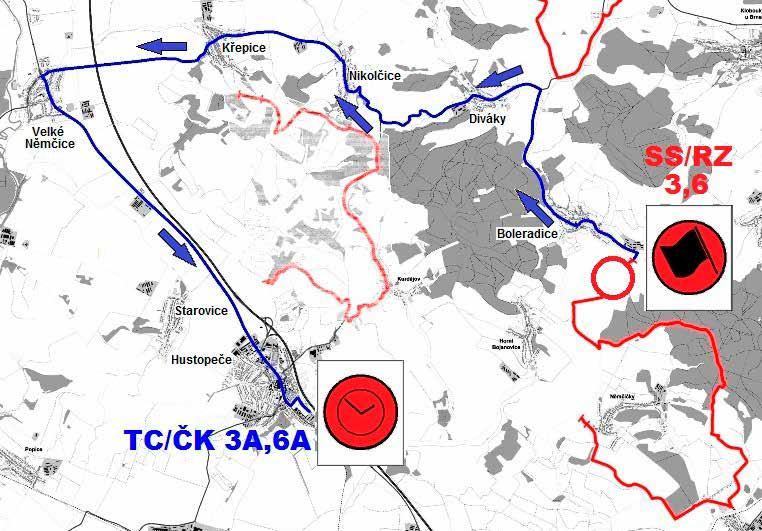 ALLTERNATE ROAD SS 3,6 BOLERADICE BOŘETICE