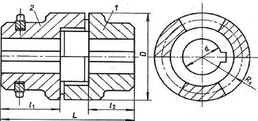 UTB ve Zlíně, Fakulta technologická 33 3.2.2 Mechanicky ovládané spojky U těchto spojek můžeme přerušit práci stroje a znovu zapnout. 3.2.2.1 Výsuvné spojky Spojení lze provést buď za klidu, a to u zubových spojek nebo za pohybu, k čemuž dochází u třecích spojek.