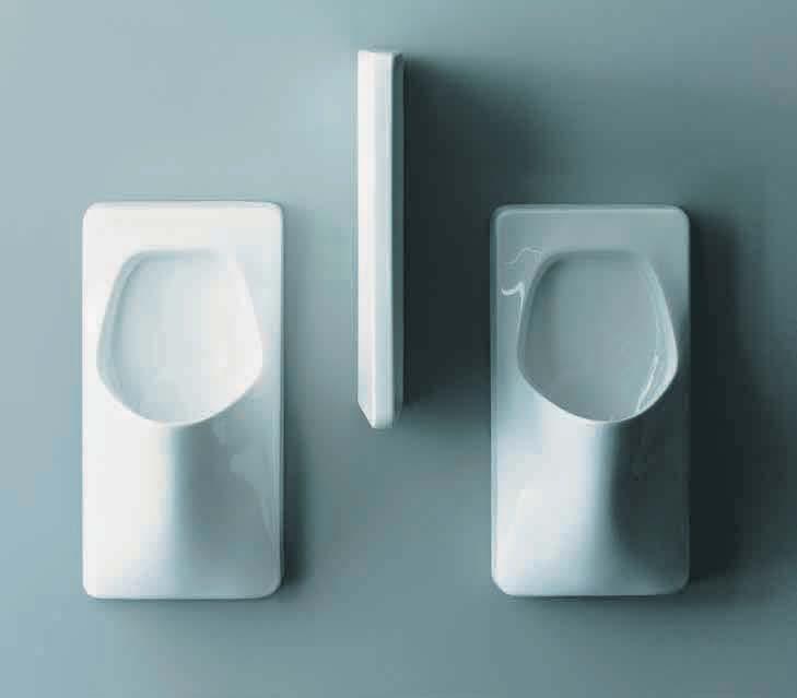 ANTERO Ekologický urinál pro prestižní toalety: s urinálem antero nabízí společnost LAUFEN výjimečný design a důsledně a kvalitně navržené funkce umožňující vytvořit velmi prestižní toalety pro