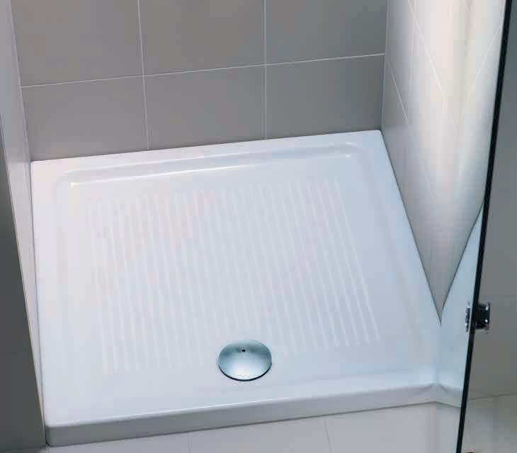 KERAMICKÉ SPRCHOVÉ VANI KY Existuje mnoho důvodů pro volbu sprchové vaničky vyrobené ze sanitární keramiky: Vyznačují se dlouhou životností a přímo hmatatelnou kvalitou.