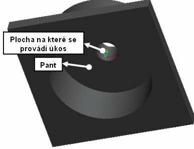 Protože se forma vyjímá směrem dolů (viz schéma v úvodu), musí se vnitřní válcové plochy zužovat směrem k hornímu otvoru.