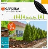 GARDENA Micro-Drip-System Pomocí Micro-Drip-systému jsou všechny rostliny (kromě trávníku) zavlažovány cíleně a úsporně.