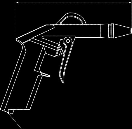 123 140 ¼ přívod vzduchu Příklad použití - Meech Blowgun Firma B používá 50 standardních ofukovacích pistolí k odstraňování třísek ze soustružených výrobků. Pistole pracují s přívodním tlakem 5,4 bar.