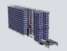 Kategorie výrobků Vertical Buffer Module a oblast jejího použití Vychystávací výkon (počet vychystávání za hodinu) 400 NOVINKA: Vertical Buffer Module 300 Horizontal Carousel Module ASMD 200 Vertical